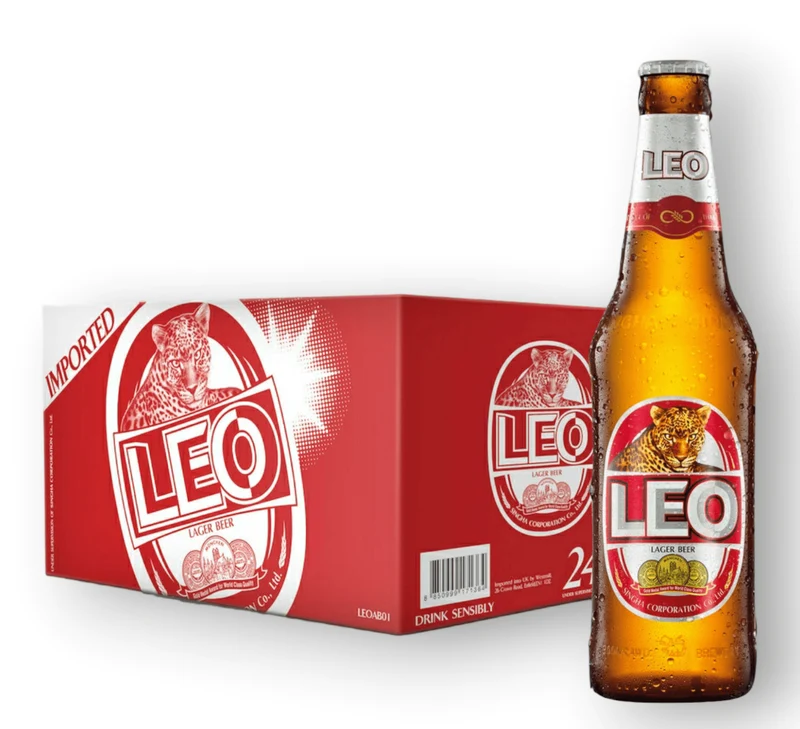 Leo Lager 0,33l – Thailändisches Lagerbier 5,0 % Vol.