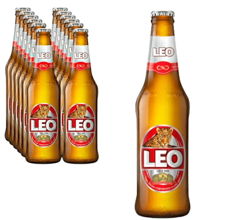 Leo Lager 0,33l – Thailändisches Lagerbier 5,0 % Vol.