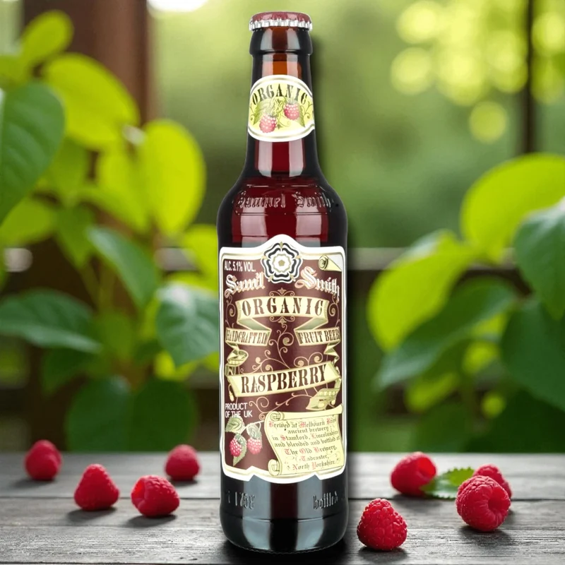 Samuel Smith’s Organic Raspberry Ale 0,35l – Bio‑Himbeer‑Fruchtbier