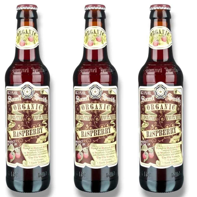 Samuel Smith’s Organic Raspberry Ale 0,35l – Bio‑Himbeer‑Fruchtbier