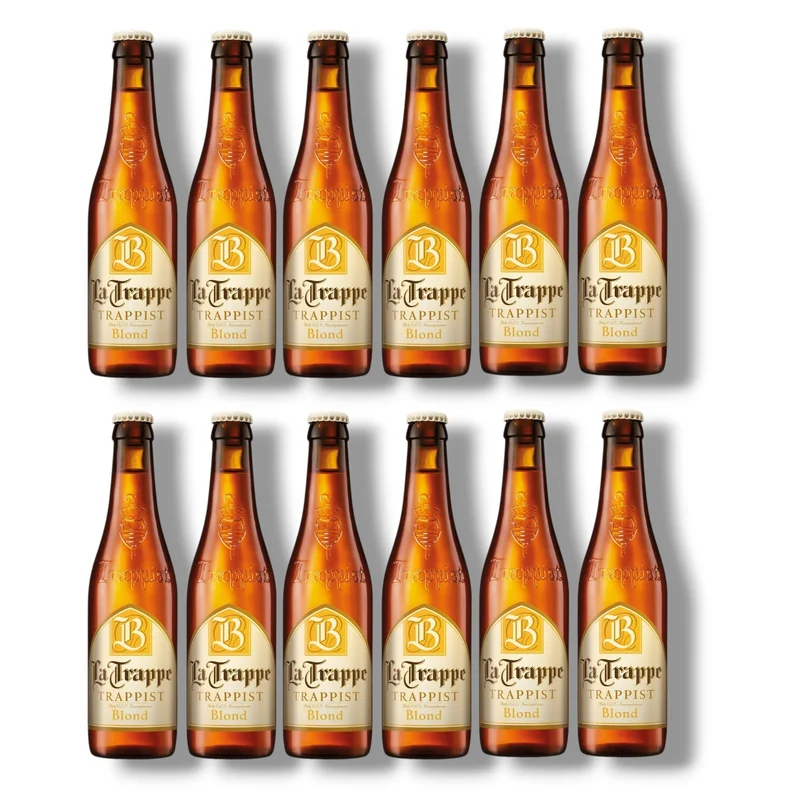 La Trappe Blond 0,33l – Niederländisches Trappistenbier 6,5 % Vol.