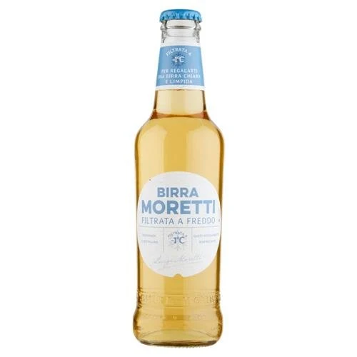 MHD 11/2026 - Birra Moretti Filtrata A Freddo 0,3l mit 4,3% Vol.