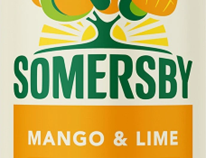 Somersby Mango & Lime Bier 0,4 l Flasche – Exotisch-fruchtiges Bier mit Mango & Limette