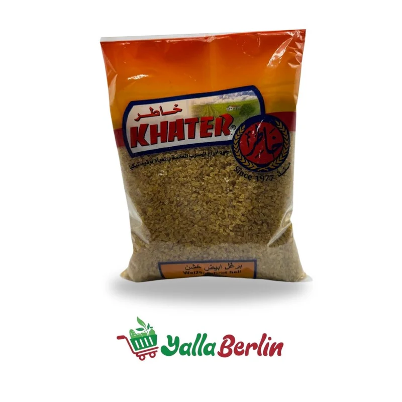 Khater Weisser grober Bulgur 900g