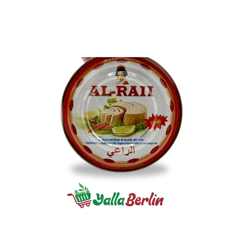 AL-RAII THUNFISCH IN SONNENBLUMENÖL - Scharf gewürzt