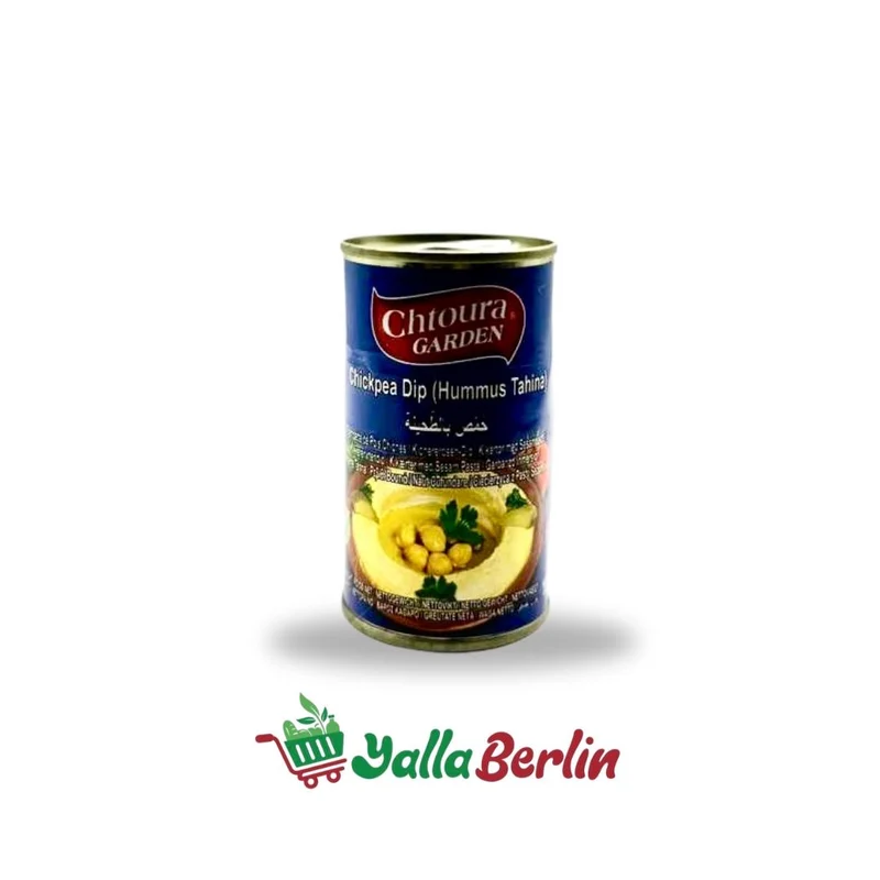 CHTOURA GARDEN FEINE KICHERERBSEN MIT TAHINI 185 Gr
