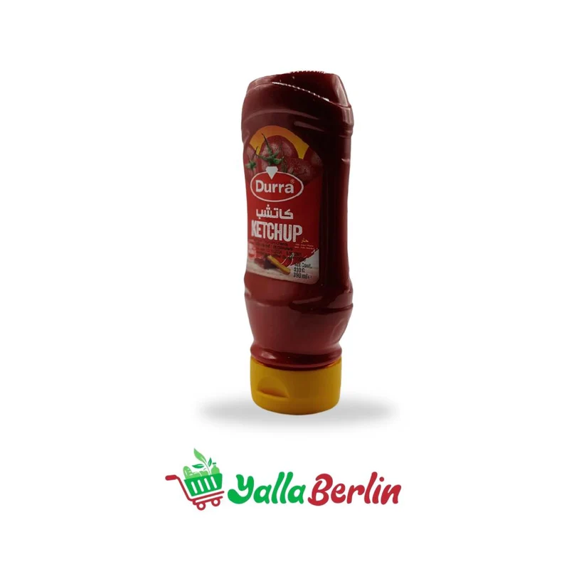 DURRA KETCHUP SCHARF - Würzig-scharfer Tomatenketchup - 410 g