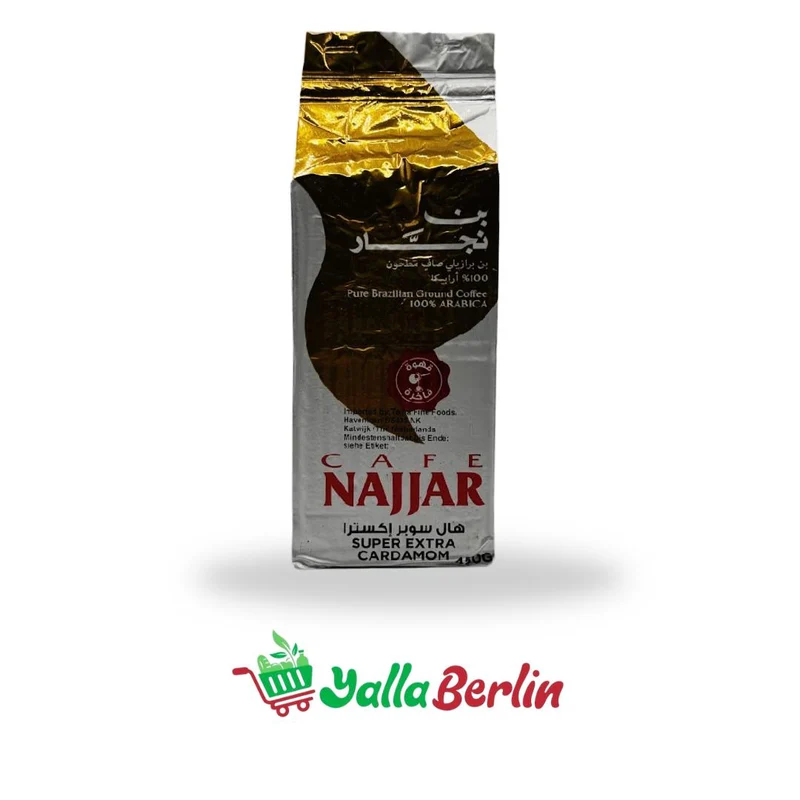 Al-Najjar Kaffee mit Super-Extra-Kardamom 450 Gr