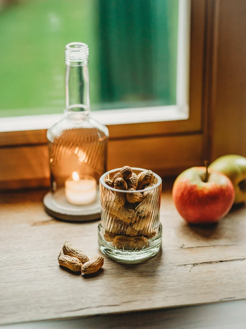 Glas mit schräger Struktur - nicht nur für schräge Vögel