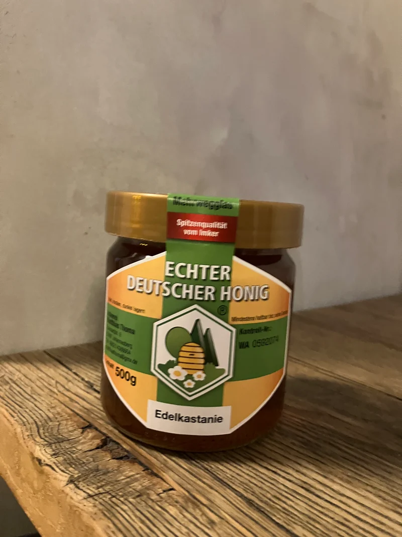 Edelkastanien Honig 🌰aus wunderschöner Lage am Weinberg - Imkerei Matthias Thoma
