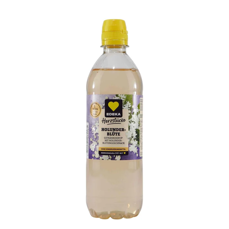Herzstücke Holunderblüte Getränkesirup (6 x 0,5L)