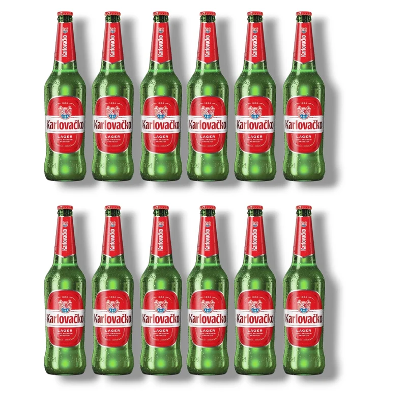 Karlovacko 0,33 l – Kroatisches Lagerbier 5,0 % Vol.