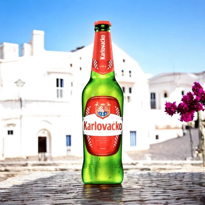 Karlovacko 0,33 l – Kroatisches Lagerbier 5,0 % Vol.
