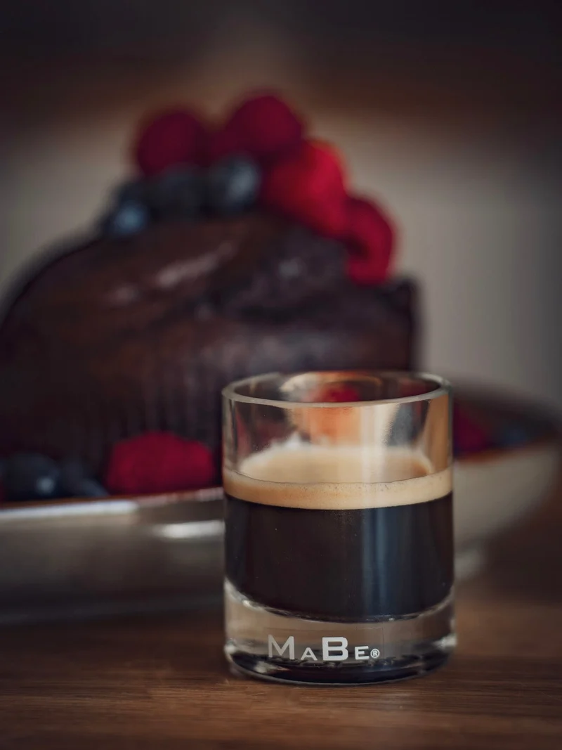 Espresso Glas - witzige Geschenkidee - für alle Espresso Fans