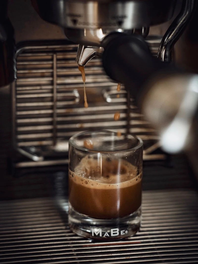 Espresso Glas - witzige Geschenkidee - für alle Espresso Fans
