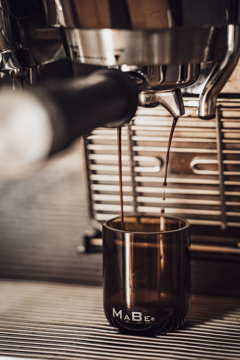Espresso Glas - witzige Geschenkidee - für alle Espresso Fans