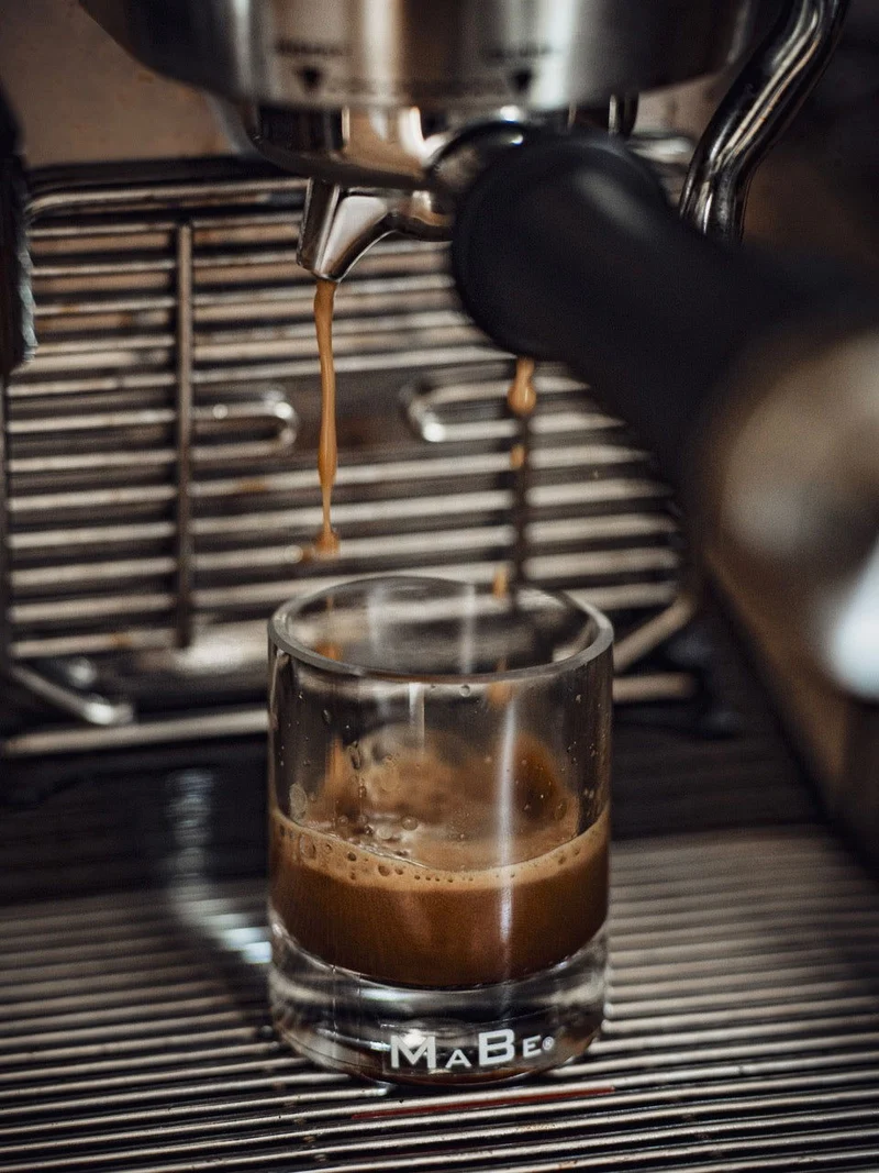 Espresso Glas - witzige Geschenkidee - für alle Espresso Fans