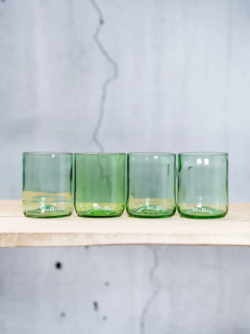 TrinkGlas 🩵💚 exklusive, limitierte Farbwelt von himmelblau bis petrol