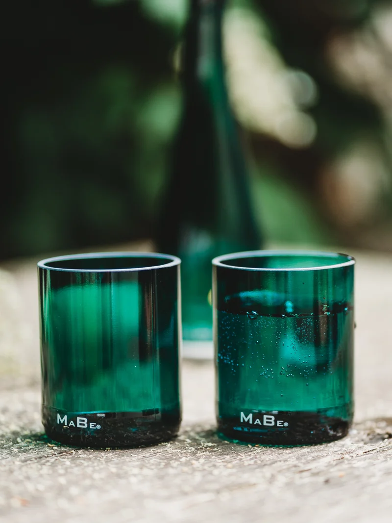 TrinkGlas 🩵💚 exklusive, limitierte Farbwelt von himmelblau bis petrol