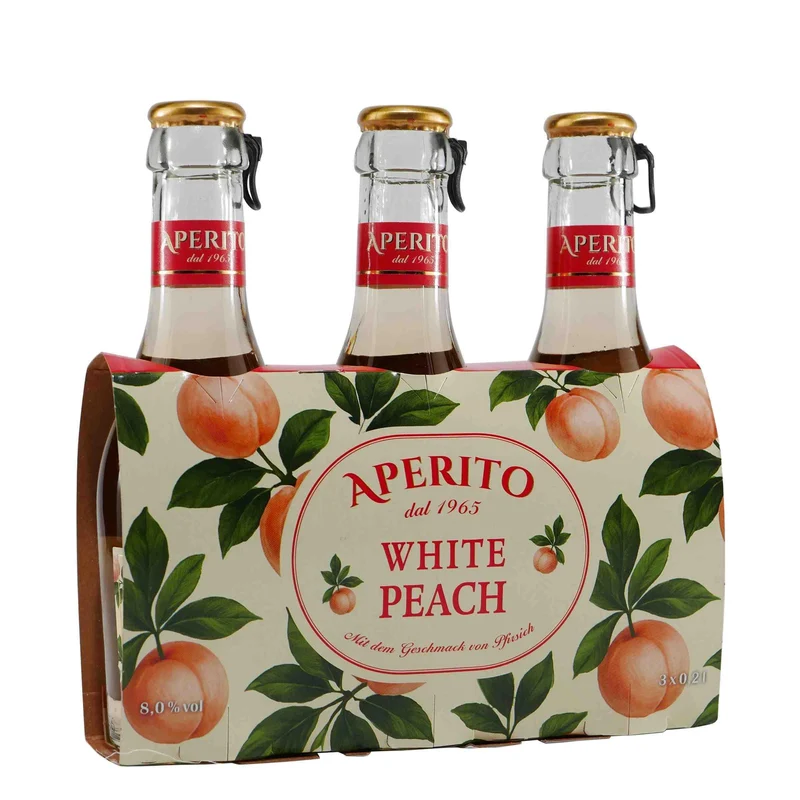 Aperito White Peach (3 x 0,2L)