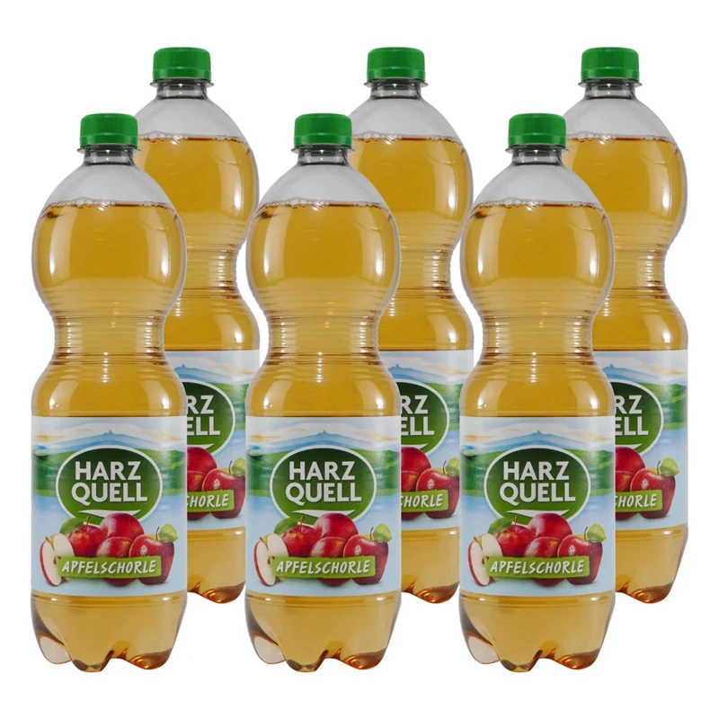 Harzquell Apfelschorle (12 x 1,0L) EINWEG