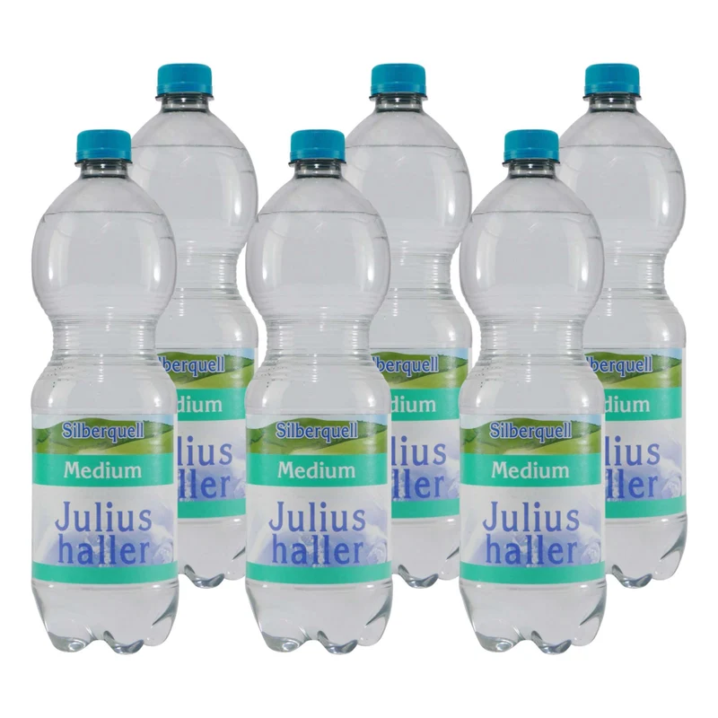 Silberquell Juliushaller -Medium- (12 x 1,0L) EINWEG
