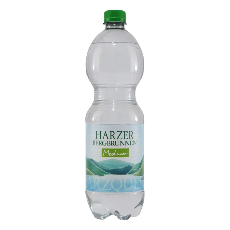 Harzer Bergbrunnen -Medium- (12 x 1,0L) EINWEG