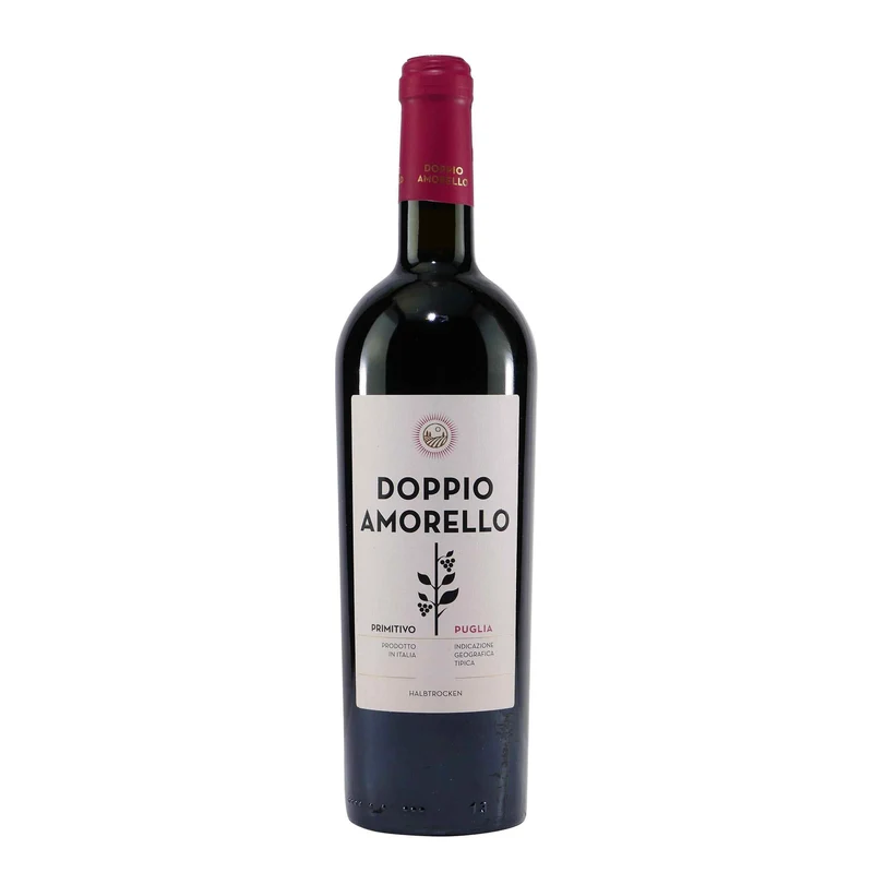 Doppio Amorello Primitivo IGT -halbtrocken- (6 x 0,75L)