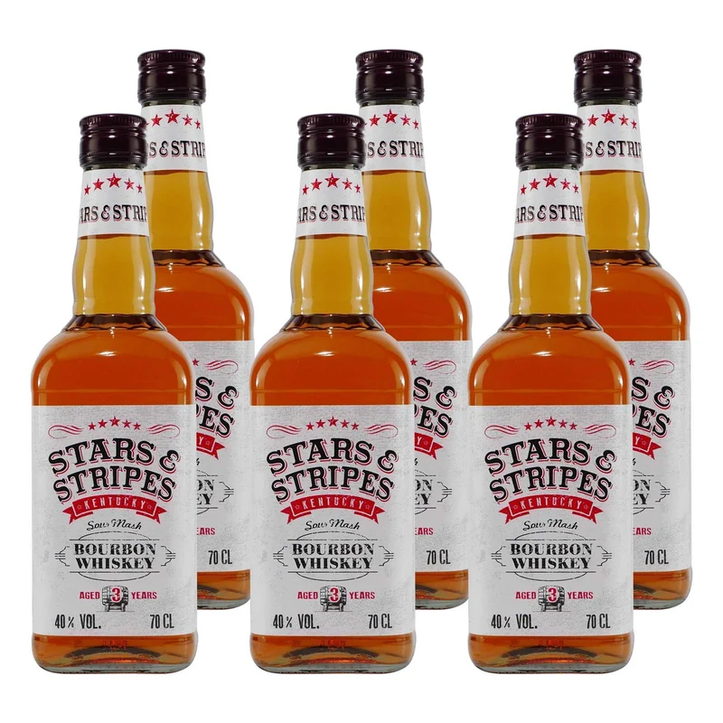 Stars & Stripes Kentucky Bourbon Whiskey (6 x 0,7L)