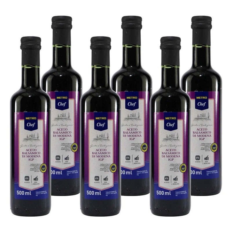 M.C. Aceto Balsamico di Modena IGP (12 x 0,5L)