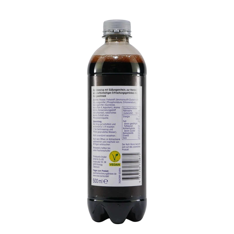 ja! Cola Zero Getränkesirup (18 x 0,5L)