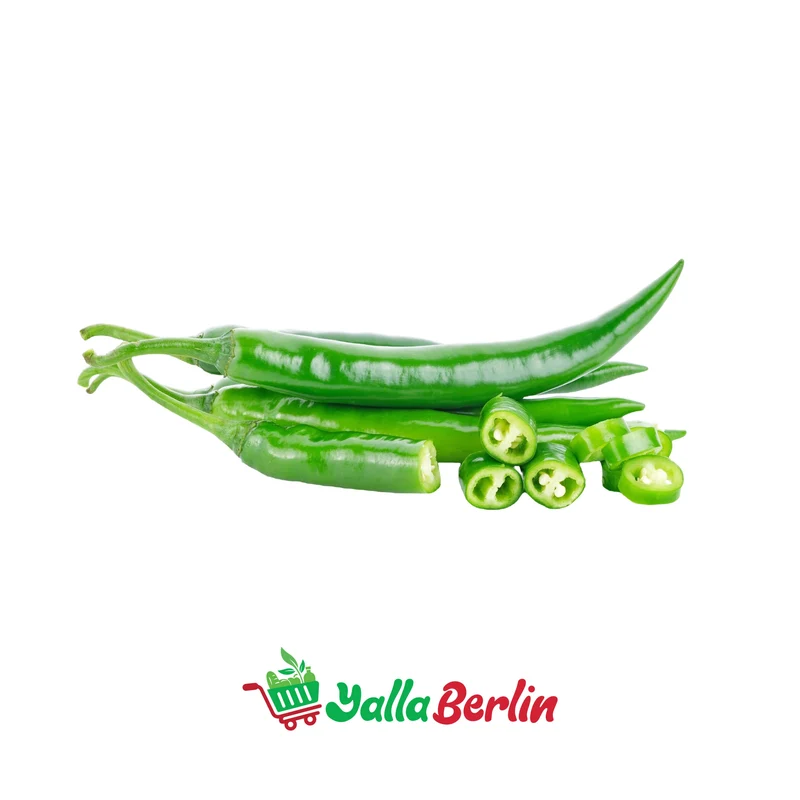 GRÜNE CHILISCHOTEN 200 Gr