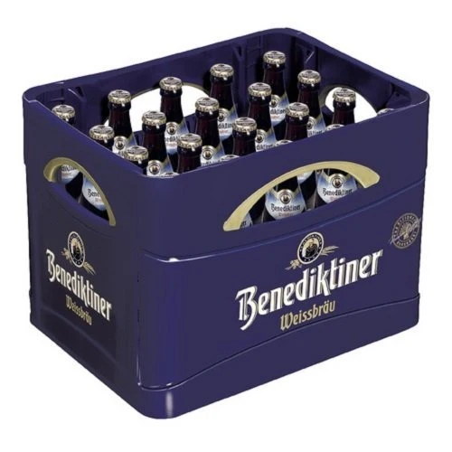 Benediktiner Weissbier Alkoholfrei Weizenbier Mehrweg (20 x 0.5 l)