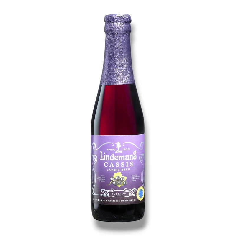 Lindemans Cassis 0,25l– Belgisches Johannisbeer-Lambic Fruchtbier