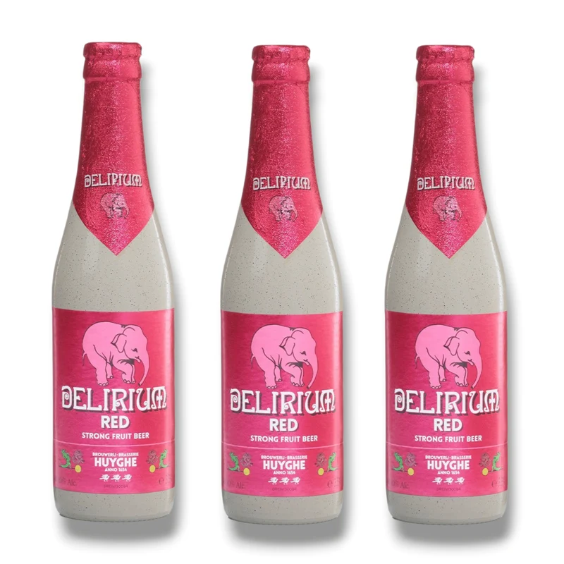 Delirium Red 0,33l – Belgisches Fruchtbier 8,0 % Vol.
