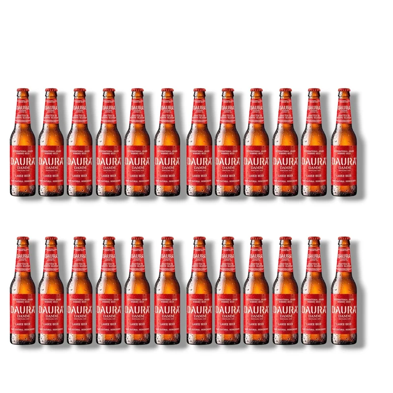 Daura Damm 0,33l– Glutenfreies Bier aus Spanien 5,4% Vol.