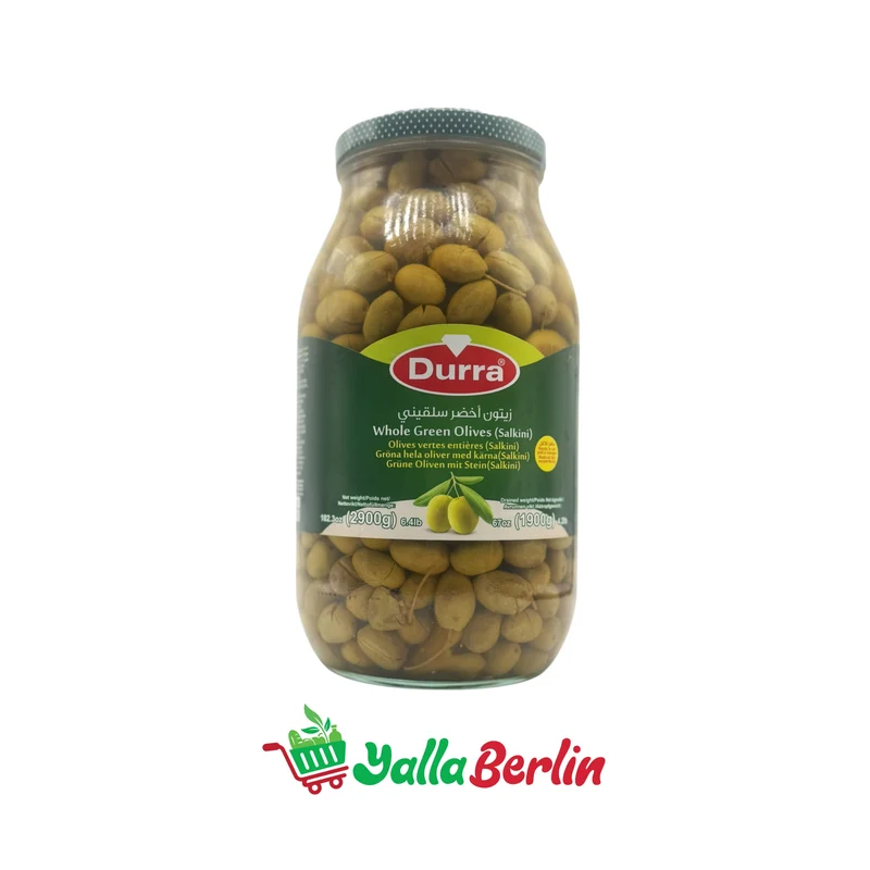 DURRA GRÜNE OLIEVEN / SALQINI (2900 Gr)