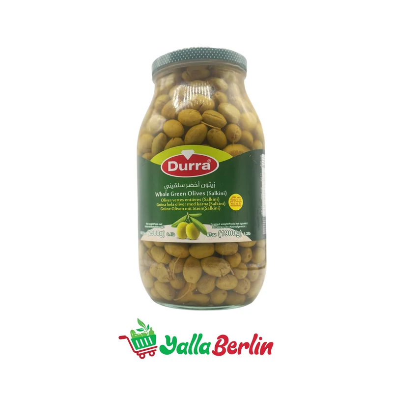 DURRA GRÜNE OLIEVEN / SALQINI (2900 Gr)