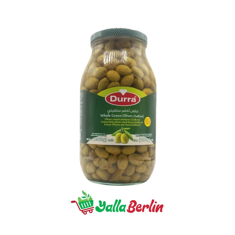 DURRA GRÜNE OLIEVEN / SALQINI (2900 Gr)