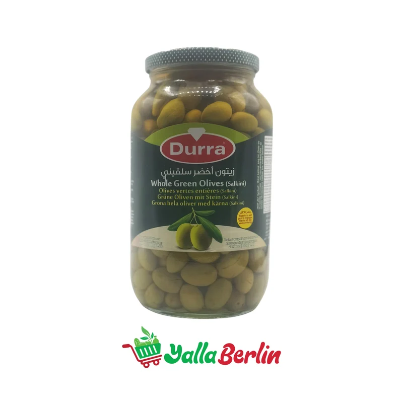 DURRA GRÜNE OLIEVEN / SALQINI (1300 Gr)