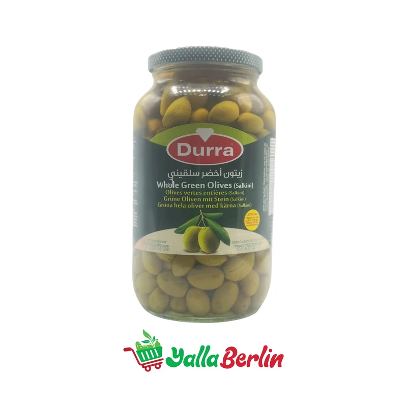 DURRA GRÜNE OLIEVEN / SALQINI (1300 Gr)