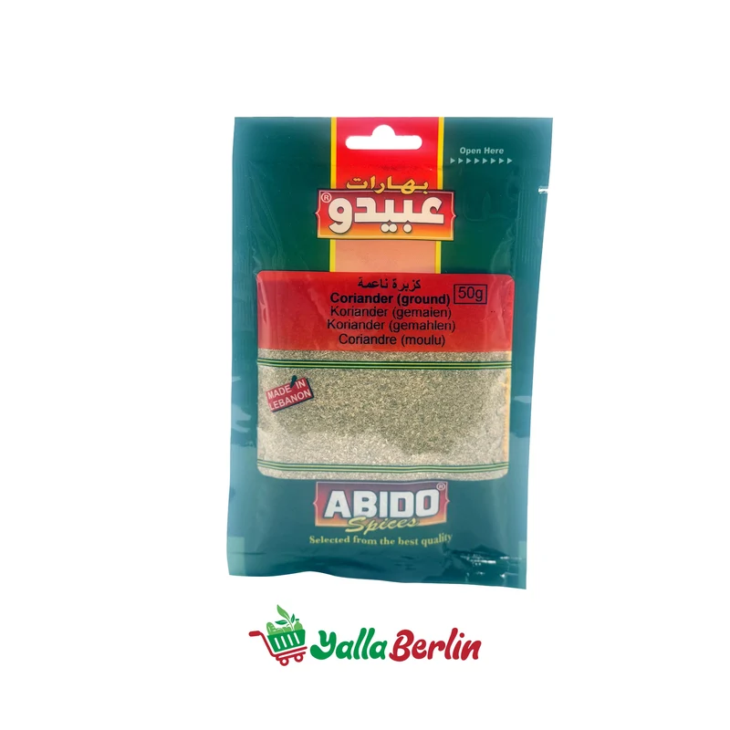 ABIDO KORIANDER (GEMAHLEN) 50 gramm