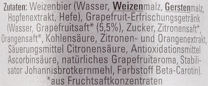 Schöfferhofer Grapefruit - Der erfrischende Mix