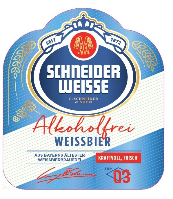 Schneider Weisse Tap 03 - Alkoholfreies Weissbier 0,5% Vol. 500ml