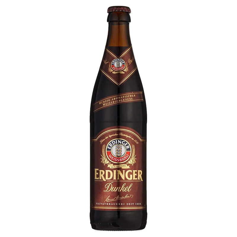 Erdinger Dunkel 0,5l – Dunkles Weißbier, 5,3 % Vol.