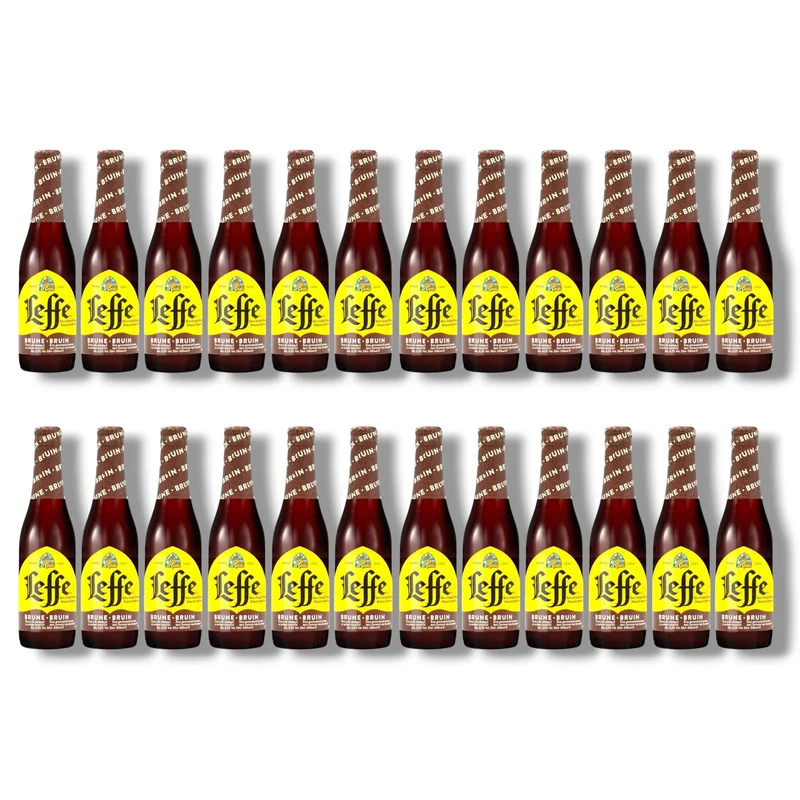 Leffe Brune 0,33 l – Dunkles belgisches Abteibier 6,5 % Vol.