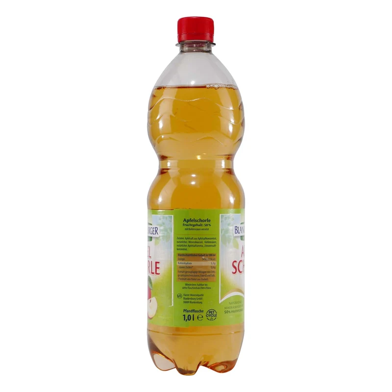 Blankenburger Apfelschorle (12 x 1,0L) EINWEG