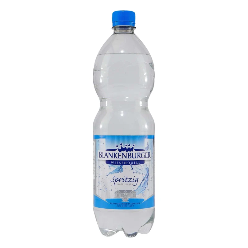 Blankenburger Mineralwasser -Spritzig- (12 x 1,0L) EINWEG