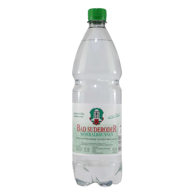 Bad Suderoder Mineralwasser -Medium- (12 x 1,0L) EINWEG