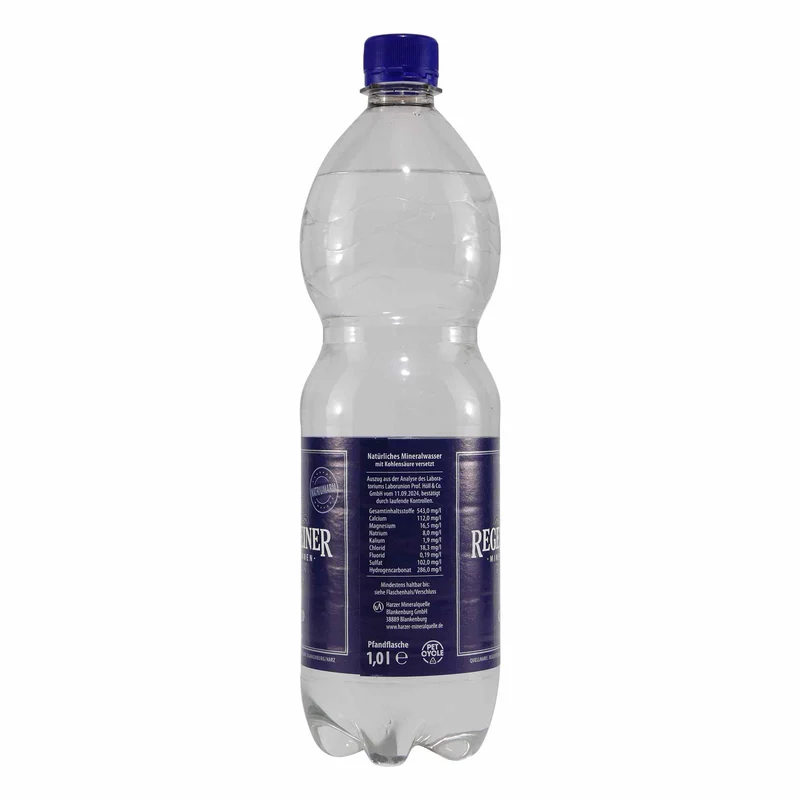 Regensteiner Mineralwasser -Spritzig- (12 x 1,0L) EINWEG